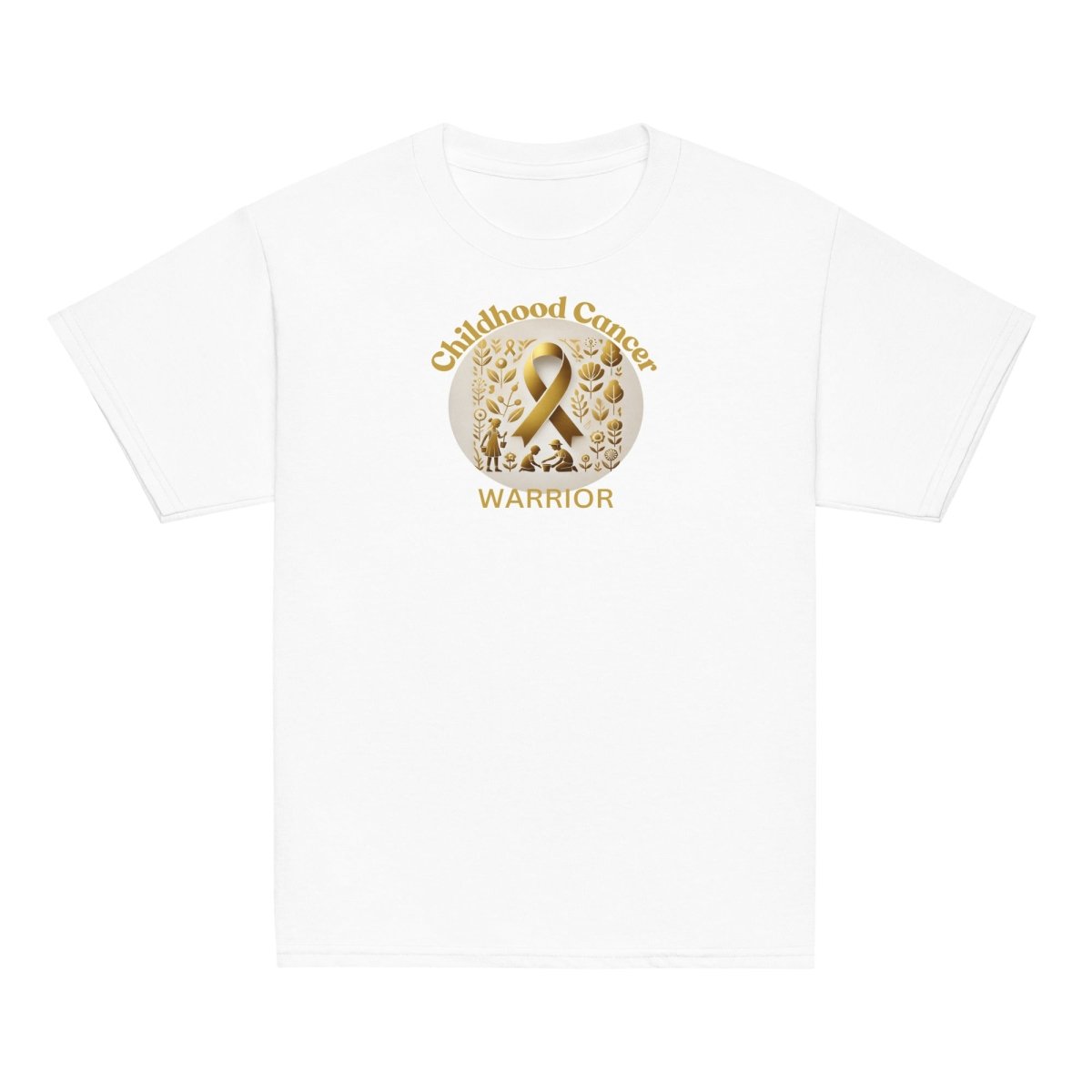 Childhood Cancer Youth Warrior Tee - JohnVsGBMWhiteXS