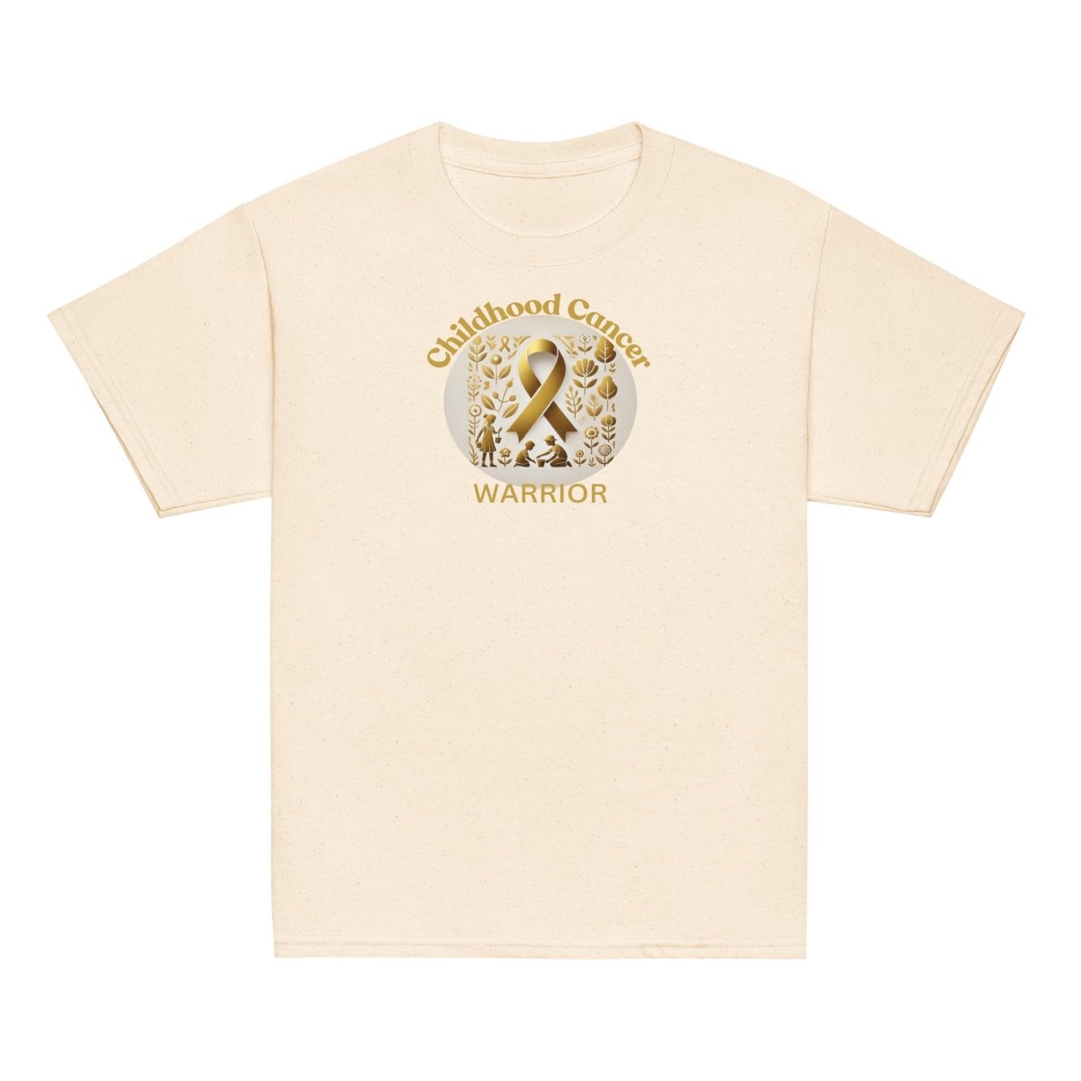 Childhood Cancer Youth Warrior Tee - JohnVsGBMNaturalXS