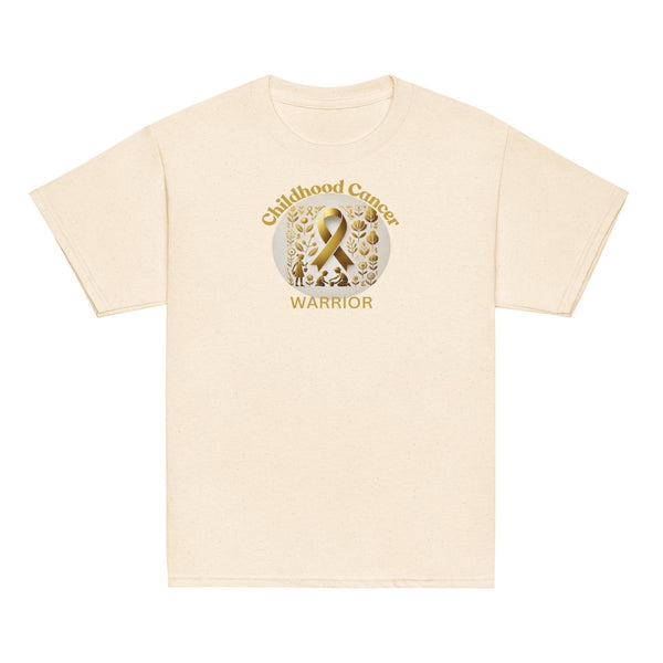 Childhood Cancer Youth Warrior Tee - JohnVsGBMNaturalXS