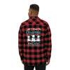 Christmas Cervical Cancer Flannel - JohnVsGBMRed / BlackXS