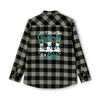 Christmas Cervical Cancer Flannel - JohnVsGBMOlive / BlackXS