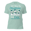 Christmas Cervical WIsh Tee - JohnVsGBMHeather Prism Dusty BlueXS