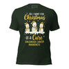 Christmas Childhood Cancer Wish Tee - JohnVsGBMHeather EmeraldXS