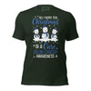 Christmas Colon WIsh Tee - JohnVsGBMHeather EmeraldXS