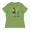 Christmas Elf Hope for a Cure Women's Relaxed Tee - JohnVsGBMLeafS