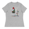 Christmas Elf Hope for a Cure Women's Relaxed Tee - JohnVsGBMAthletic HeatherS