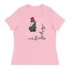 Christmas Elf Hope for a Cure Women's Relaxed Tee - JohnVsGBMPinkS