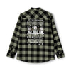 Christmas Glioblastoma Flannel - JohnVsGBMOlive / BlackXS