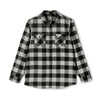 Christmas Glioblastoma Flannel - JohnVsGBMCharcoal Heather/ BlackXS