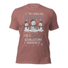 Christmas Glioblastoma Wish Tee - JohnVsGBMHeather MauveXS