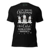 Christmas Glioblastoma Wish Tee - JohnVsGBMBlackXS