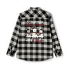 Christmas Head and Neck Flannel - JohnVsGBMGrey Heather/ BlackXS