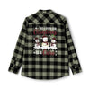 Christmas Head and Neck Flannel - JohnVsGBMOlive / BlackXS