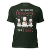 Christmas Head/Neck WIsh Tee - JohnVsGBMHeather EmeraldXS