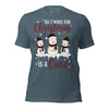 Christmas Head/Neck WIsh Tee - JohnVsGBMHeather SlateXS