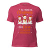Christmas Leukemia WIsh Tee - JohnVsGBMHeather RaspberryS