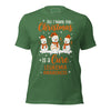 Christmas Leukemia WIsh Tee - JohnVsGBMHeather Grass GreenXS