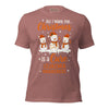 Christmas Leukemia WIsh Tee - JohnVsGBMHeather MauveXS