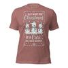 Christmas Lung Cancer WIsh Tee - JohnVsGBMHeather MauveXS
