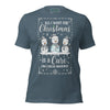 Christmas Lung Cancer WIsh Tee - JohnVsGBMHeather SlateXS