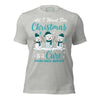 Christmas Ovarian WIsh Tee - JohnVsGBMAthletic HeatherXS