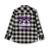 Christmas Pancreatic Flannel - JohnVsGBMGrey Heather/ BlackXS