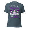 Christmas Pancreatic WIsh Tee - JohnVsGBMHeather SlateXS