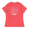 Christmas Wish is a Cure Women's Relaxed Tee - JohnVsGBMHeather RedS