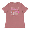 Christmas Wish is a Cure Women's Relaxed Tee - JohnVsGBMHeather MauveS