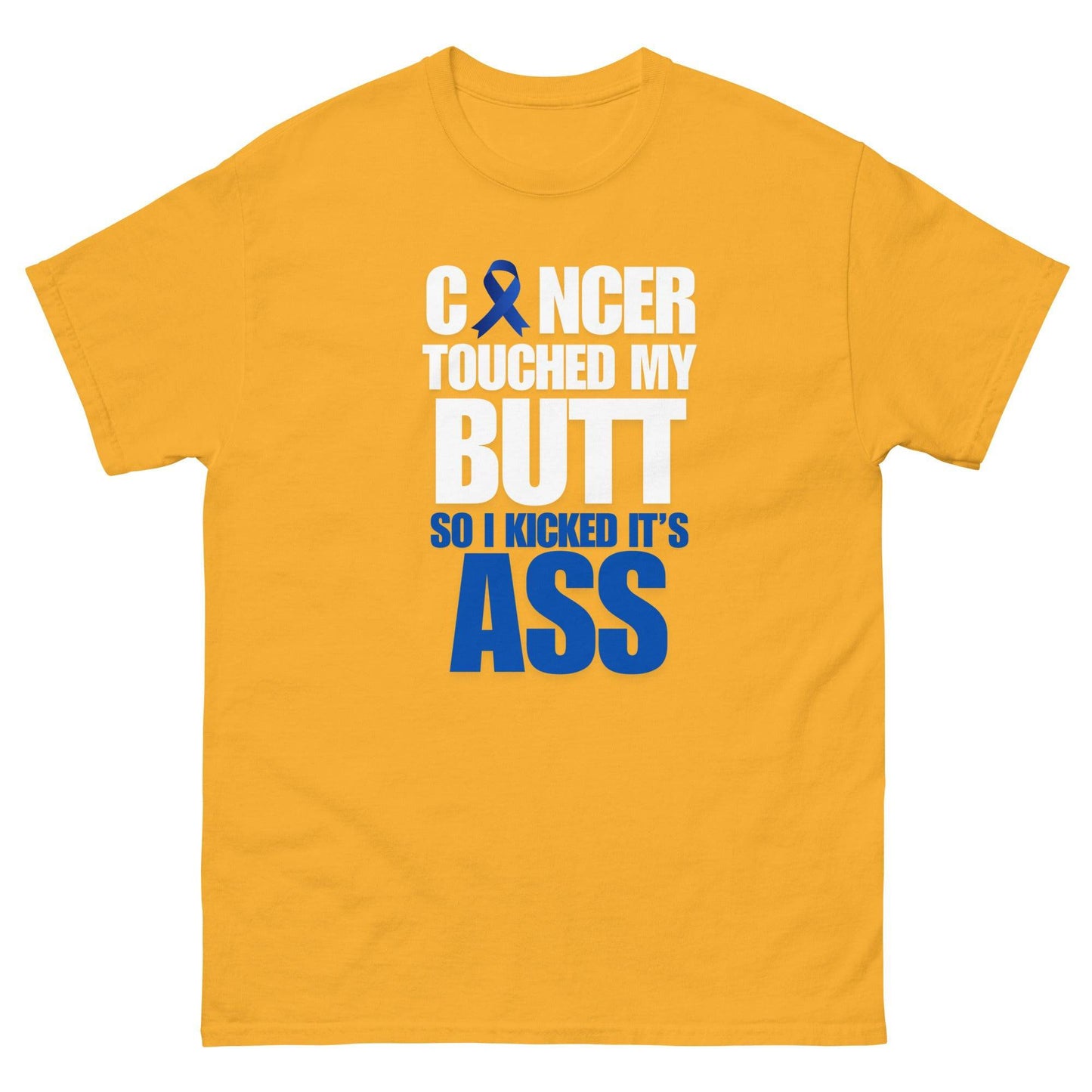 Colon Cancer Awareness Classic Tee - JohnVsGBMGoldS