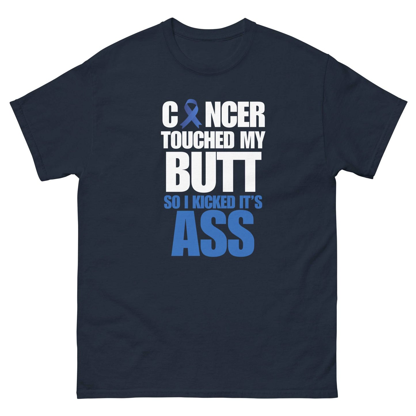 Colon Cancer Awareness Classic Tee - JohnVsGBMNavyS