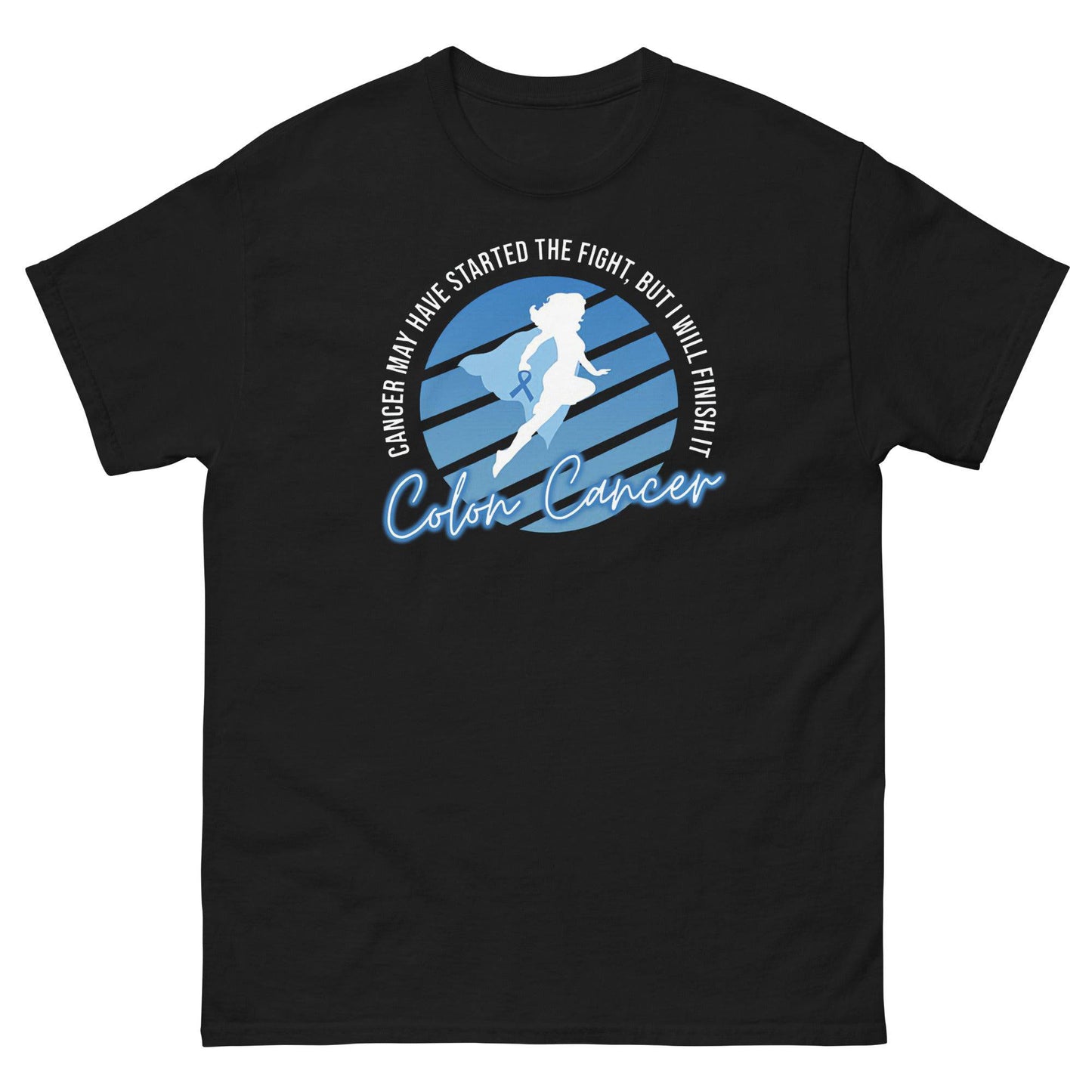 Colon Cancer Awareness Supergirl Classic Tee - JohnVsGBMBlackS