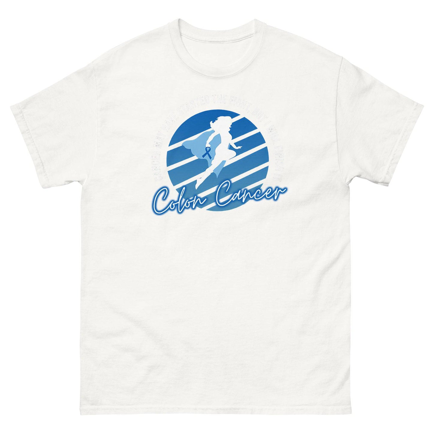 Colon Cancer Awareness Supergirl Classic Tee - JohnVsGBMWhiteS