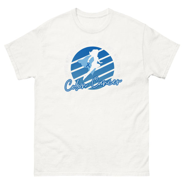 Colon Cancer Awareness Supergirl Classic Tee - JohnVsGBMWhiteS