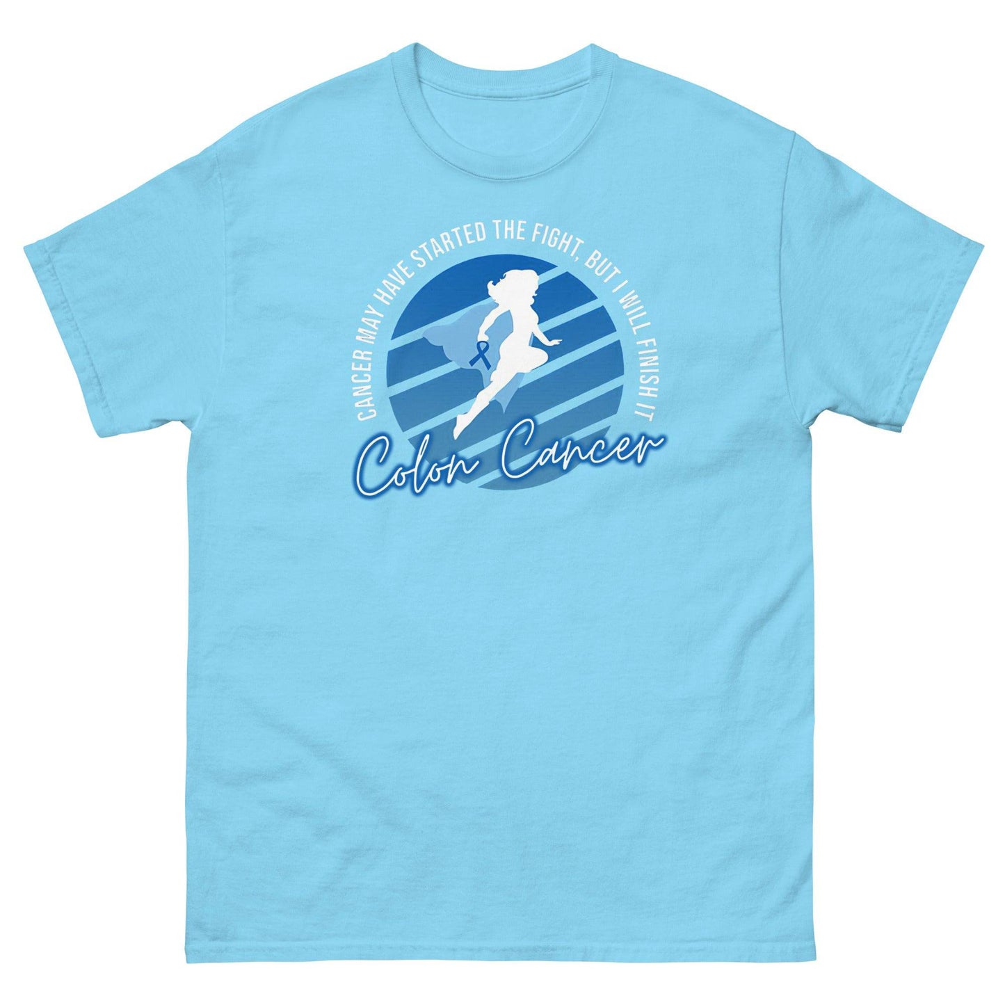 Colon Cancer Awareness Supergirl Classic Tee - JohnVsGBMSkyS