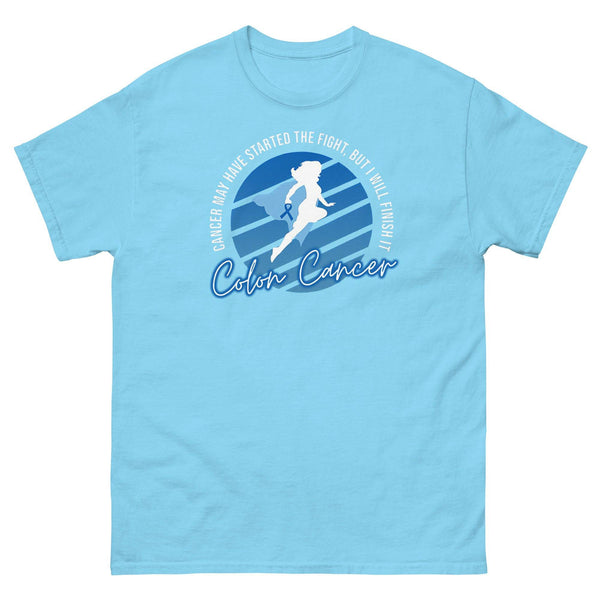 Colon Cancer Awareness Supergirl Classic Tee - JohnVsGBMSkyS