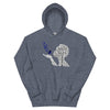 Colon Cancer Butterfly Hoodie - JohnVsGBMHeather Sport Dark NavyS