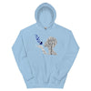 Colon Cancer Butterfly Hoodie - JohnVsGBMLight BlueS