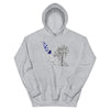 Colon Cancer Butterfly Hoodie - JohnVsGBMSport GreyS