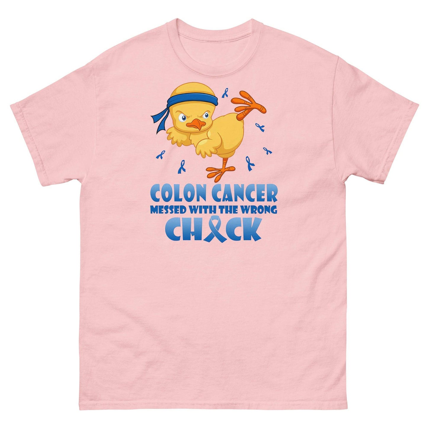 Colon Cancer Chick Tee - JohnVsGBMLight PinkS