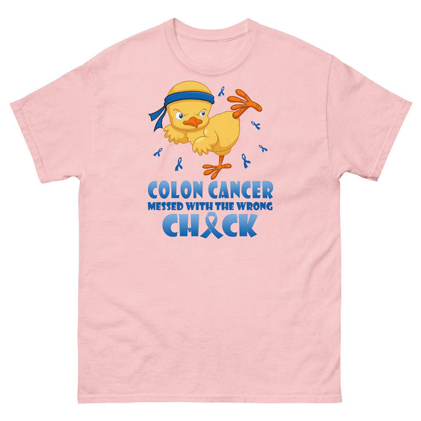 Colon Cancer Chick Tee - JohnVsGBMLight PinkS