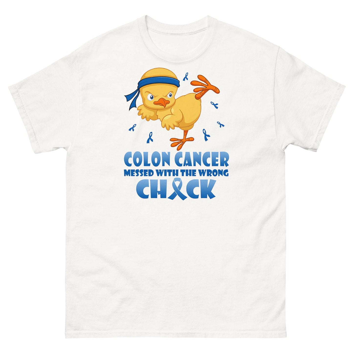 Colon Cancer Chick Tee - JohnVsGBMWhiteS