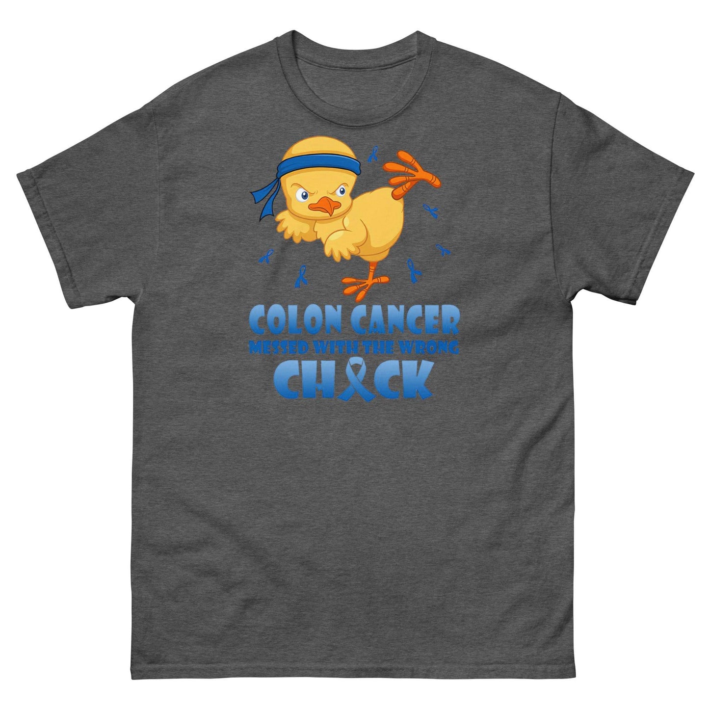 Colon Cancer Chick Tee - JohnVsGBMDark HeatherS