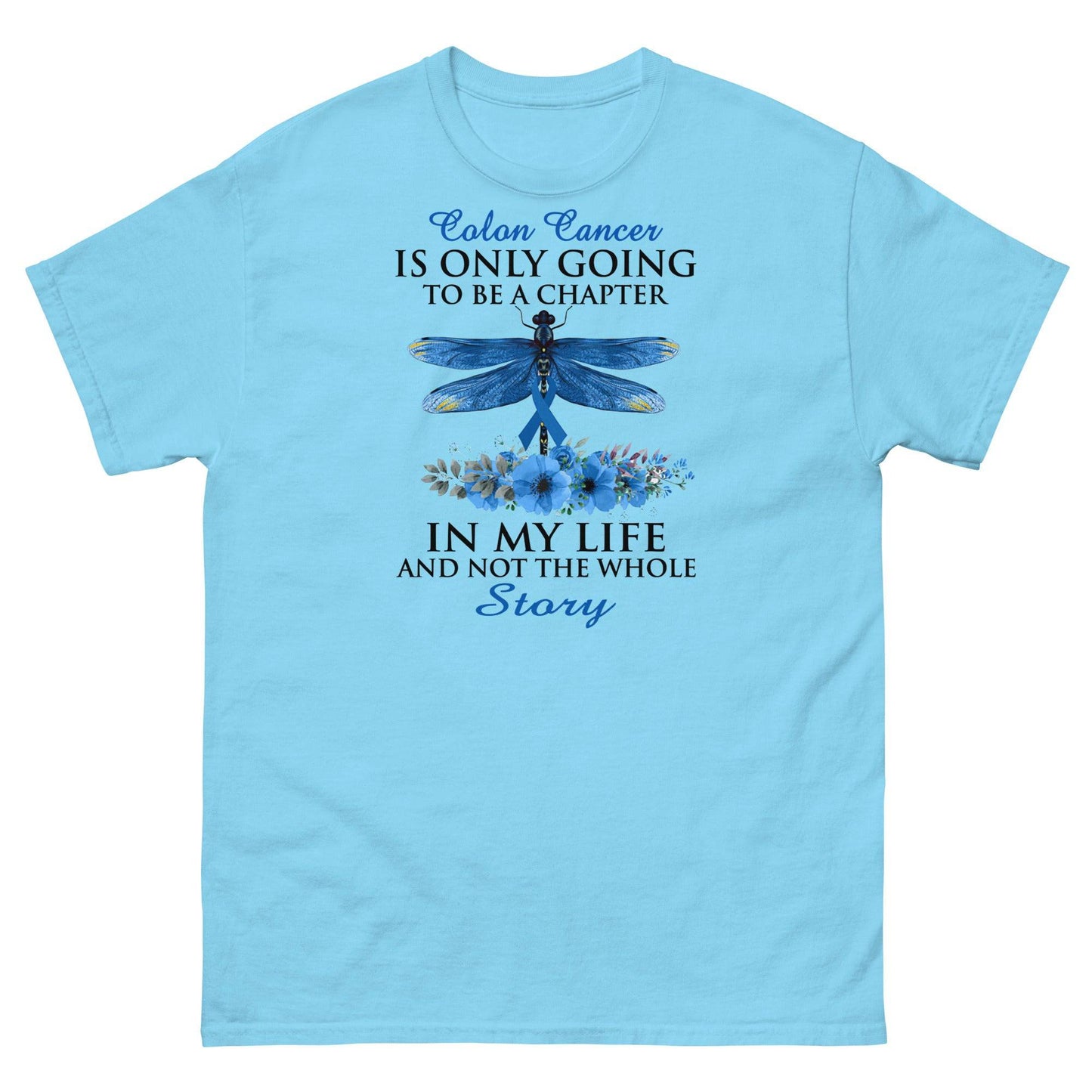 Colon Cancer Dragonfly Chapter Tee - JohnVsGBMSkyS