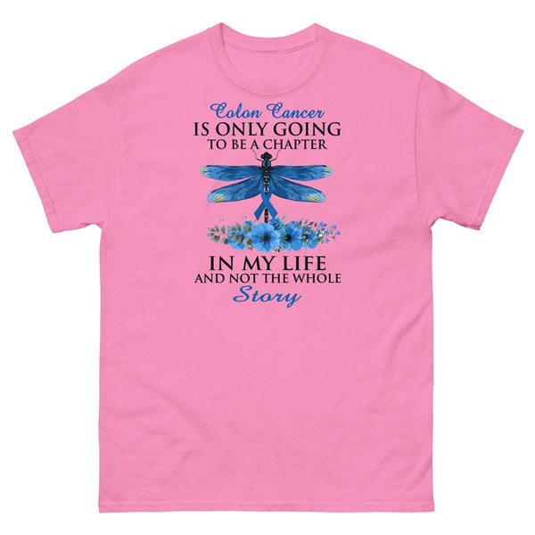 Colon Cancer Dragonfly Chapter Tee - JohnVsGBMAzaleaS