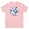 Colon Cancer Dragonfly Faith Hope Love Tee - JohnVsGBMLight PinkS