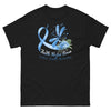 Colon Cancer Dragonfly Faith Hope Love Tee - JohnVsGBMBlackS