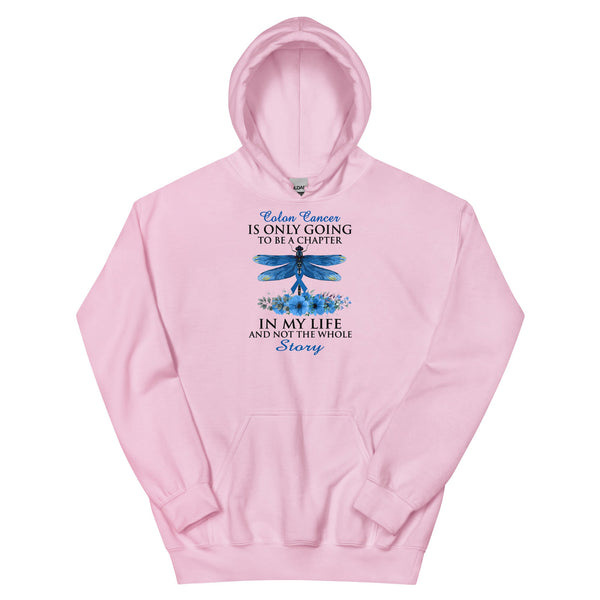 Colon Cancer Dragonfly Hoodie - JohnVsGBMLight PinkS