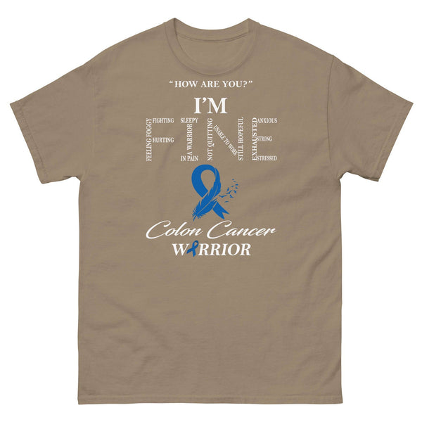 Colon Cancer I’m Fine Tee - JohnVsGBMBrown SavanaS