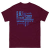 Colon Cancer Love Faith Strength Tee - JohnVsGBMMaroonS